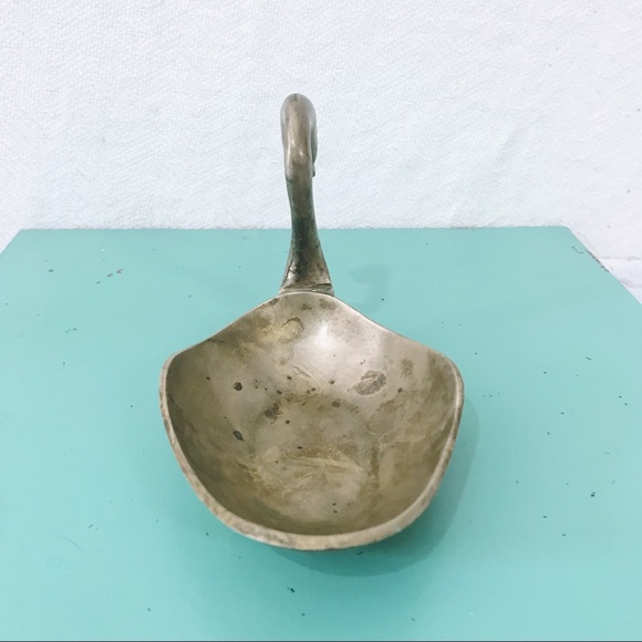 Vintage Solid Brass Duck Trinket Tray - Picture 3 of 4